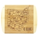 A Slice of Life Ohio Serving Cutting Board