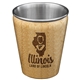 Illinois State Bamboo and Stainless Steel Shot Glass