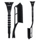 Blizzard Wizard Detachable, Extendable Snow Brush / Scraper