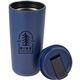 Cooper 16 oz Recycled Double Wall Plastic Tumbler with Hinging Flap Lid
