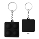 Push Pop Square Stress Reliever Keychain