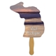 Michigan State Shape Hand Fan Full Color (1 Side)