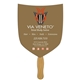Shield / Shovel Hand Fan Full Color (1 Side)