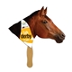 Horse Hand Fan Full Color (1 Side)