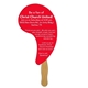 Comma Hand Fan Full Color (1 Side)