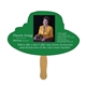 Dress Hat Hand Fan Full Color (1 Side)