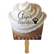 Cupcake Hand Fan Full Color (1 Side)