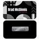 1.5 x 3 Name Badge - Magnet Back