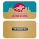 1.5 x 3 Name Badge - Pin Back