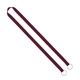 IMPORT Rush 5/8 Polyester 2- Ended Lanyard with Dual Sewn Silver Metal Split - Ring
