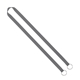 IMPORT Rush 5/8 Polyester 2- Ended Lanyard with Dual Sewn Silver Metal Split - Ring