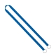 IMPORT Rush 5/8 Polyester 2- Ended Lanyard with Dual Sewn Silver Metal Split - Ring