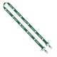 IMPORT Rush 5/8 Polyester 2- Ended Lanyard with Dual Sewn Silver Metal Split - Ring