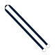 IMPORT Rush 5/8 Polyester 2- Ended Lanyard with Dual Sewn Silver Metal Split - Ring