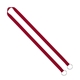 IMPORT Rush 5/8 Polyester 2- Ended Lanyard with Dual Sewn Silver Metal Split - Ring