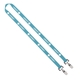 IMPORT Rush 5/8 Polyester 2- Ended Lanyard with Dual Sewn Silver Metal Split - Ring