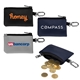 LuxeCarry Zip Pouch with Carabiner