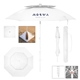 69 Arc Large Vented Beach Umbrella With 100 rPET Canopy