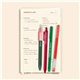 Santas List Pens 4pk Mailer