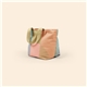 Dumpling Tote - 4CP Pigment Dyed Canvas