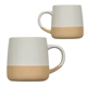 Artisan 15 oz Ceramic Mug w / Clay Base