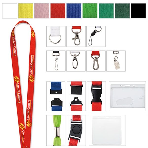 Universal Source(R) 3/4 Polyester Lanyard