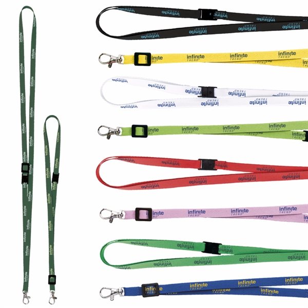 3/8 Adjustable Polyester Lanyard