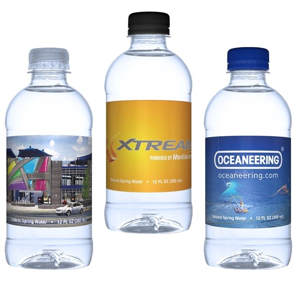 12 oz. Custom Label Bottled Water