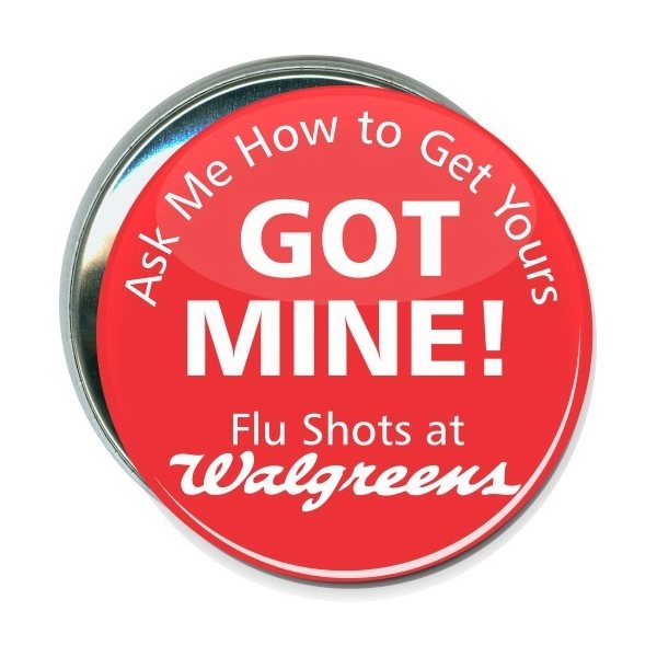 Flu shots at Walgreens, Ask me Button