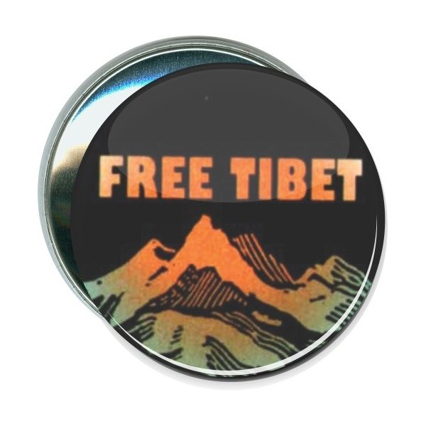 Free Tibet Button