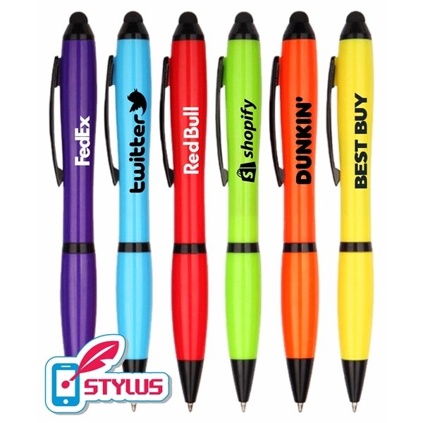 Tropical - Executive - Stylus Pens with Matching Colored Grip