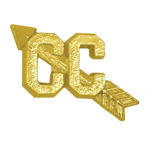 2020 Bright Gold Chenille Lapel Pin