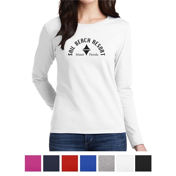Gildan - Heavy Cotton(TM) Womens Long Sleeve T - Shirt