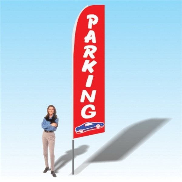 15FT Parking Advertising Banner Flag