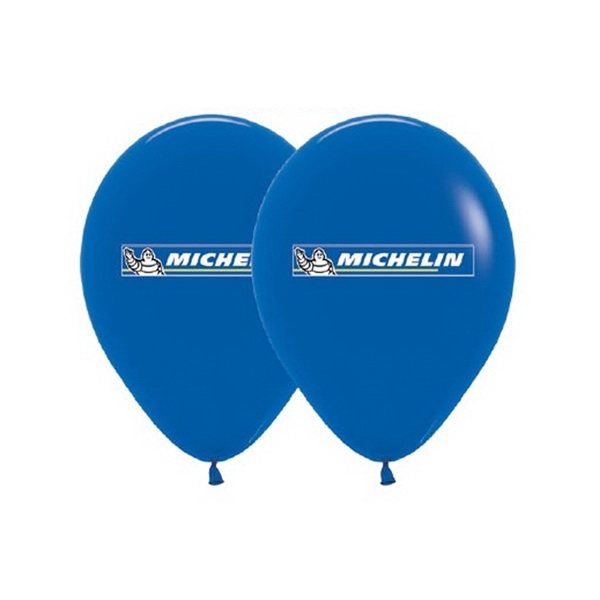 Helium Balloon 12 Latex Imprinted 2 Sides 3 Colors