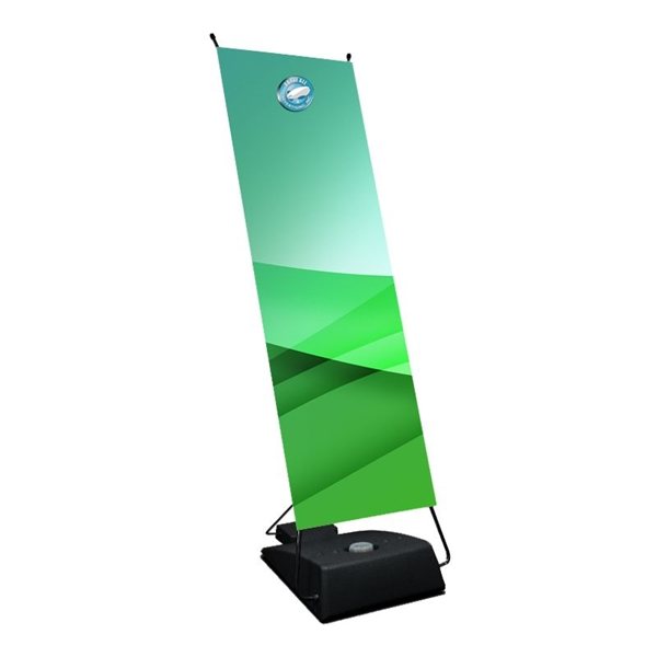 X - Banner Replacement Graphic, Fabric - 23W x 63H