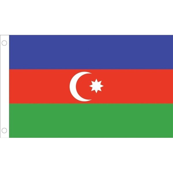 Azerbaijan Flag - 2 x 3 - Nylon