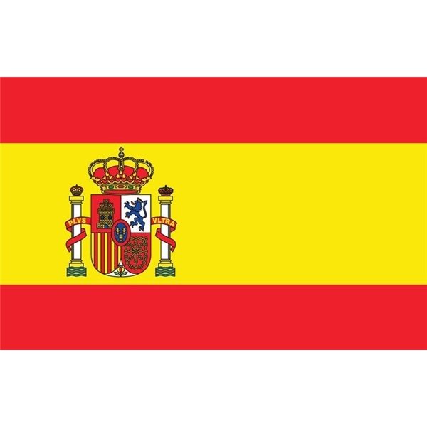 Spain Flag - 5 x 8 - Nylon