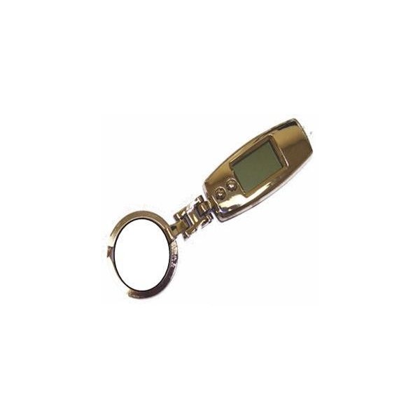 Key Tag with Digital Clock