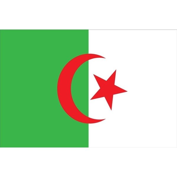 Algeria Flag - 3 x 5 - Nylon