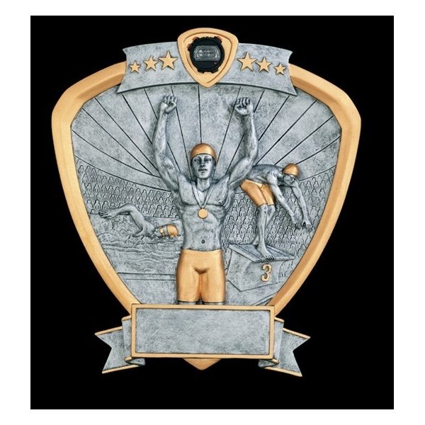 Swimming Male Signature Shield Series Award