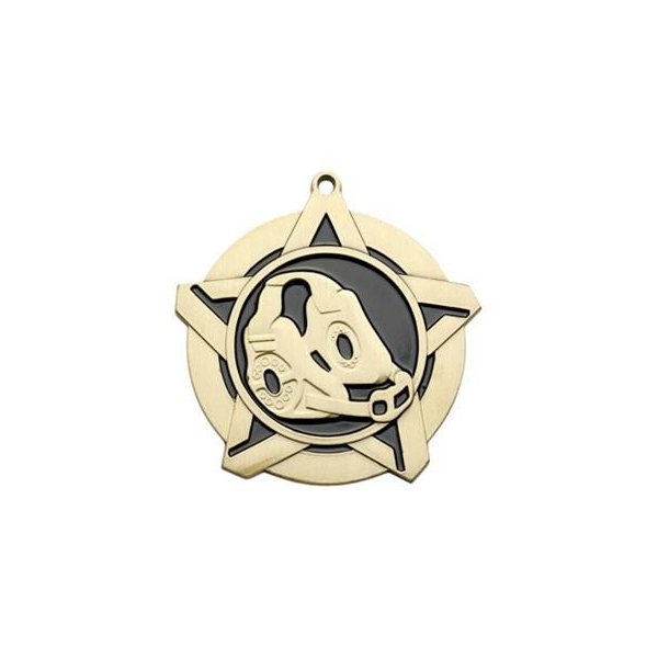 Wrestling Super Star Medal 2-1/4