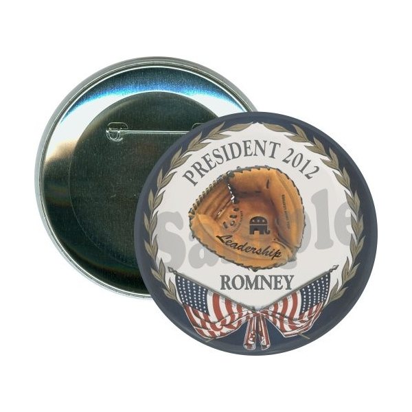 Mitt Romney President 2012, Leadership, Political Button
