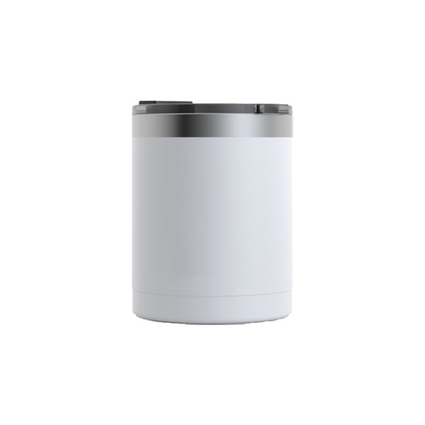 RTIC 12oz Ringed White Lowball Tumbler
