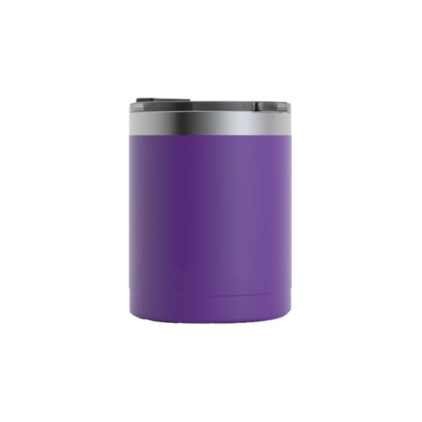 RTIC 12oz Ringed Majestic Purple Lowball Tumbler
