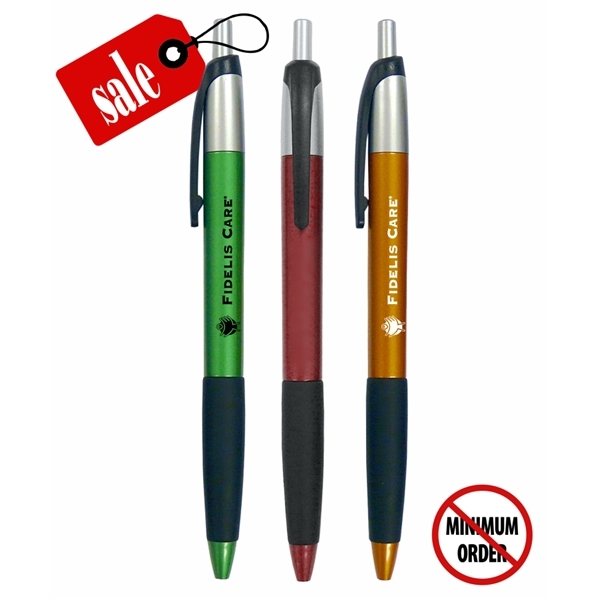 Closeout Serious Retractable w / Rubber Grip - No Minimum