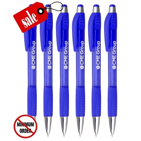 CloseoutClick Grip Promo Pen - No Minimum