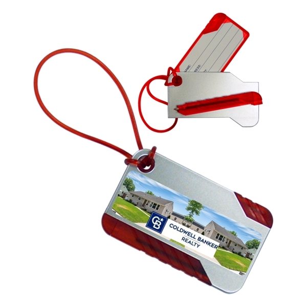Union Printed, Pen Set Luggage Tag