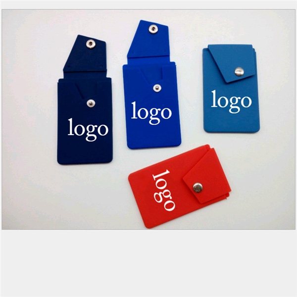 Silicone Phone Wallet With Stand