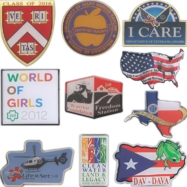 Rush Photo on Steel Pins - Overseas